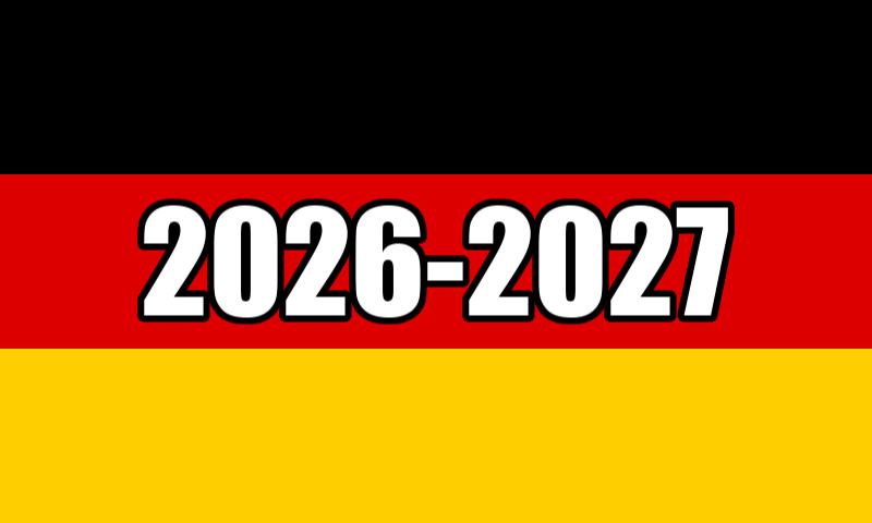 Šolske počitnice v Nemčiji 2026–2027